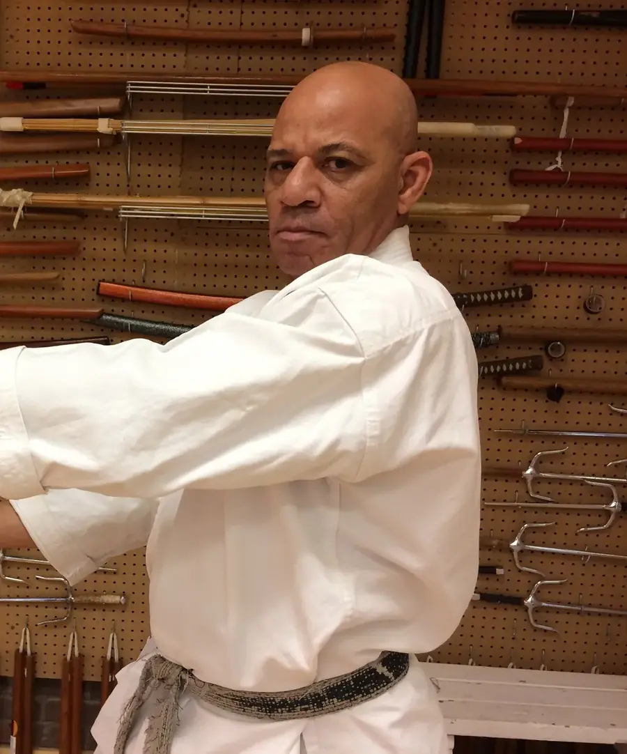 Hanshi Rande Lawrence, head instructor at Lawrence World Class Karate